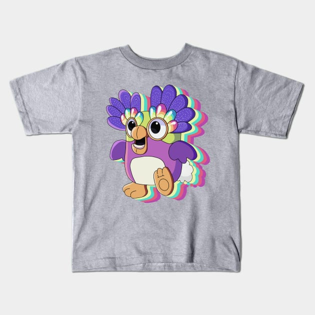 Chattering OWL MAX Kids T-Shirt by Pandadattarry